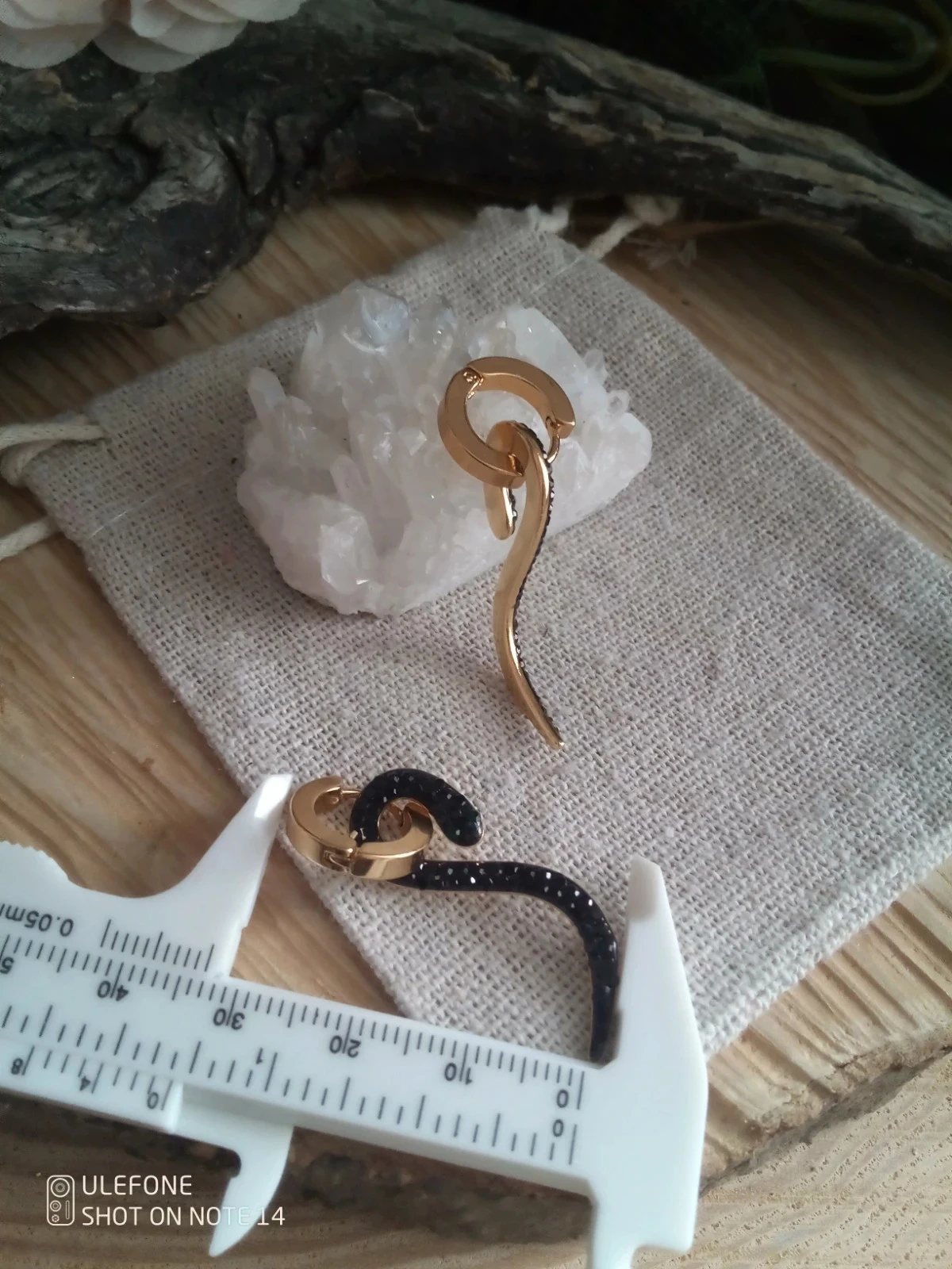 Créoles serpents noirs – photo 3